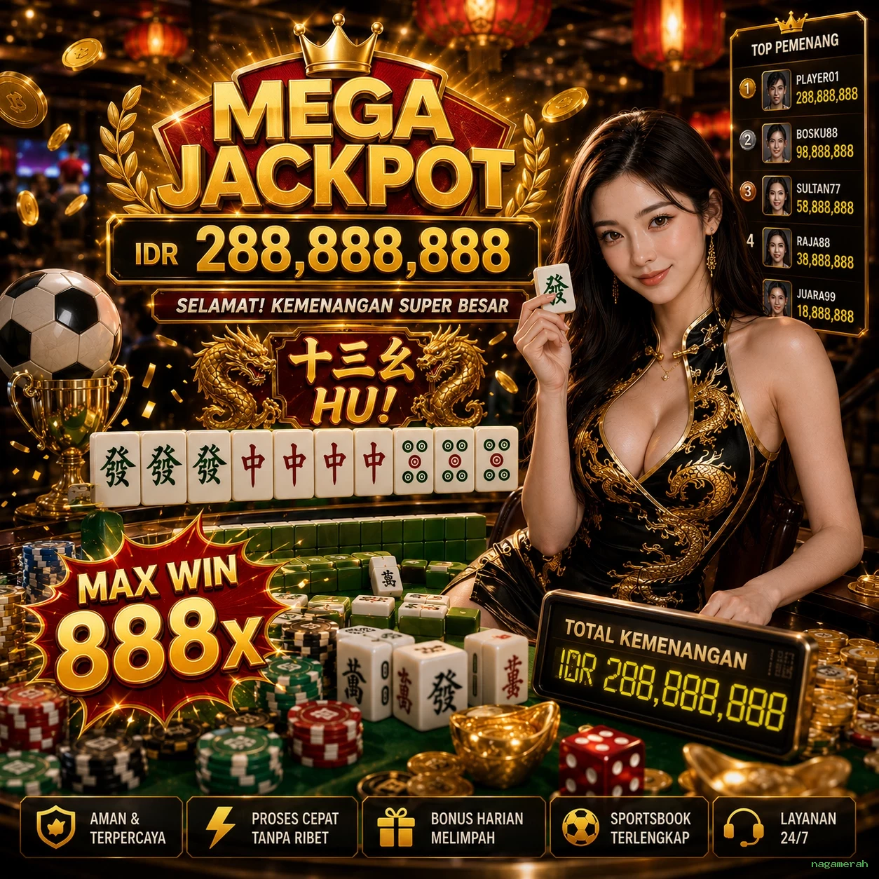 Bagaimana nagamerah Menawarkan Pengalaman Bermain yang Optimal