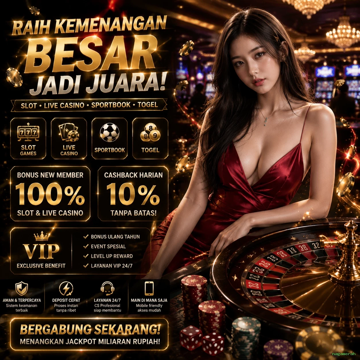 Cara Mendaftar dan Verifikasi Akun di nagamerah