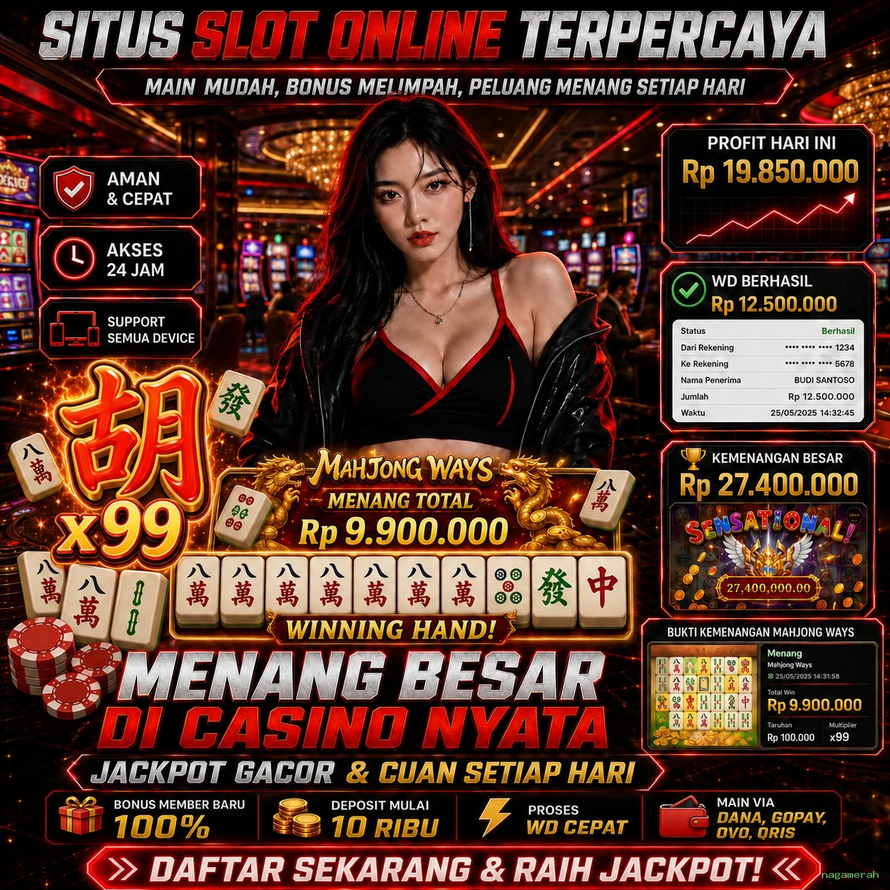 nagamerah Platform Game Terpercaya untuk Pemain Indonesia